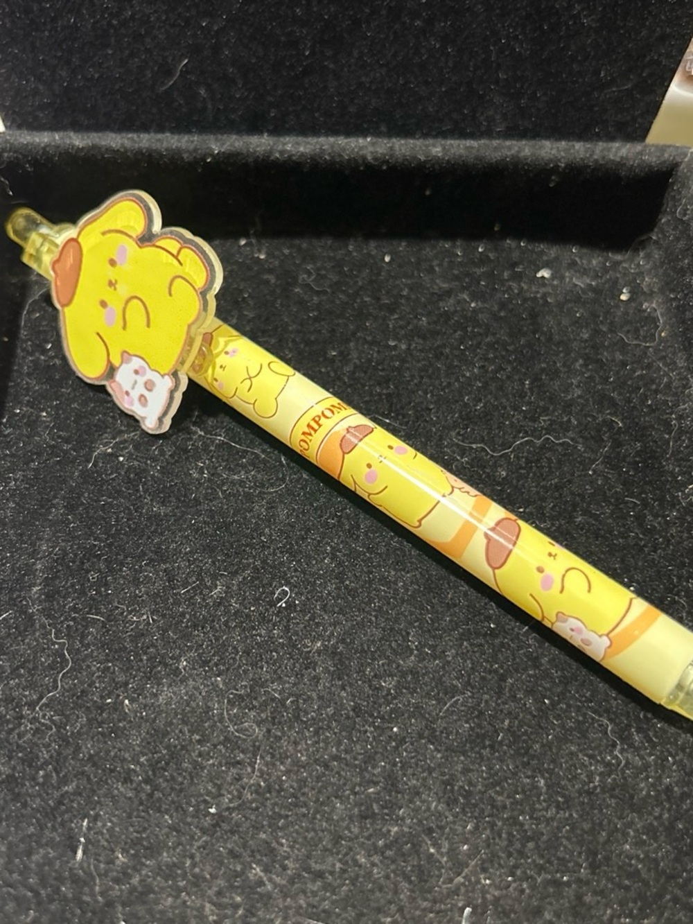 Yellow Character Kids Pen – Cute Cartoon Design